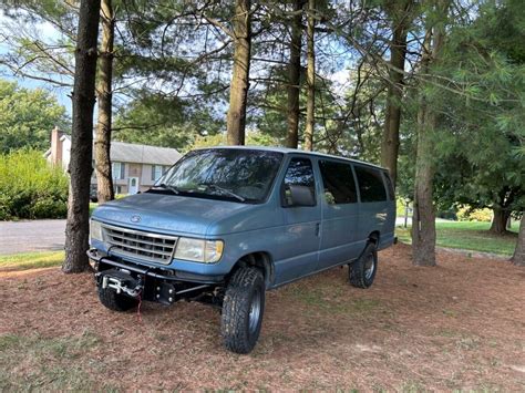 1992 Ford E 350 Econoline CUMMINS 12v Swap Classic Ford E 350