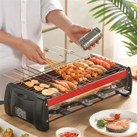 Barbecues Lectriques M Nagers Petits Modules Gril Int Rieur Appareils