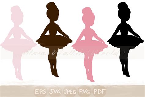 Bailarina SVG Png Archivo De Corte De Ballet Ballerina Etsy