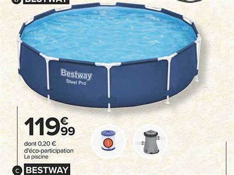 Promo La Piscine Bestway Chez Carrefour Icatalogue Fr