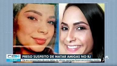 CETV 2ª Edição Homem é preso suspeito de matar amigas cearenses no