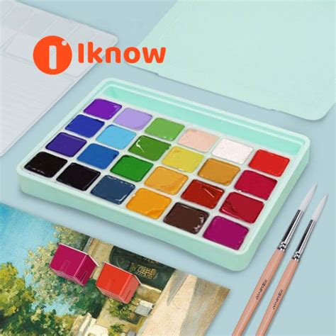 I Know Miya Colors Himi Gouache Paint Set Ml Water Colour Jelly