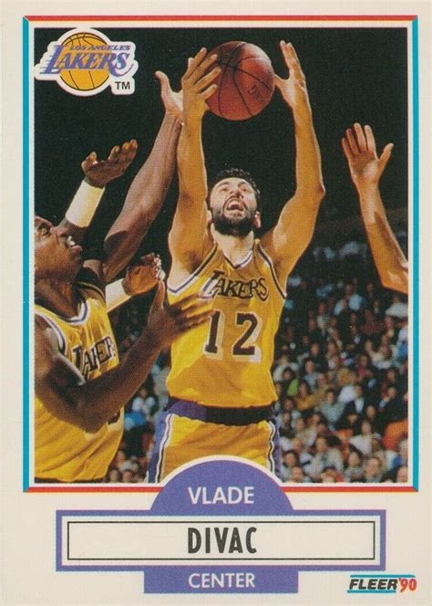 Vlade Divac Fleer Base Price Guide Sports Card Investor