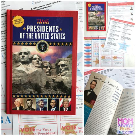 TIME For Kids Presidents of the United States Book and Free Printable ...