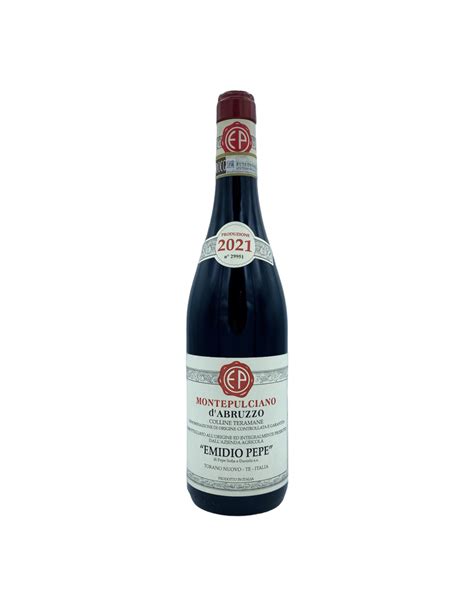 Montepulciano D Abruzzo Doc Emidio Pepe