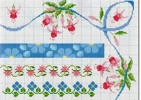 Cross Stitch Patterns Flower Border Beautiful Insanity