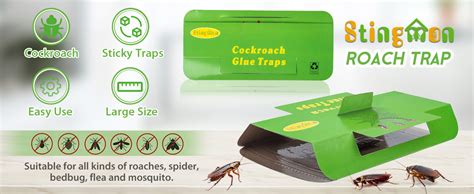 Amazon 24 Pack Roach Traps Indoor Roach Killer Indoor Infestation