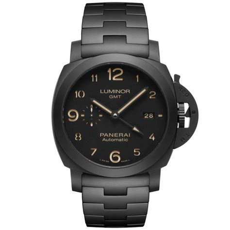 Panerai Tuttonero Luminor Days Gmt Automatic Ceramica Mm