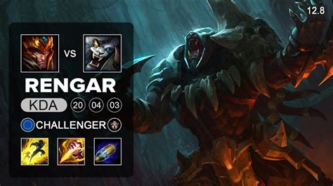 Rengar Vs Jarvan IV Jungle EUW Challenger Patch 12 8 Season 12