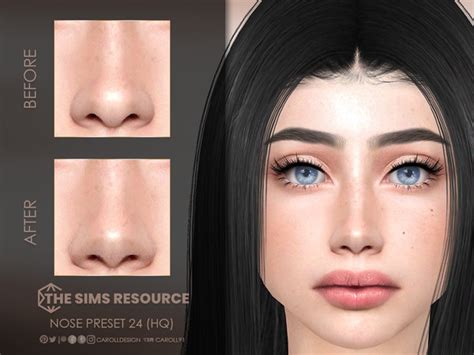 The Sims Resource Nose Preset 24 Hq