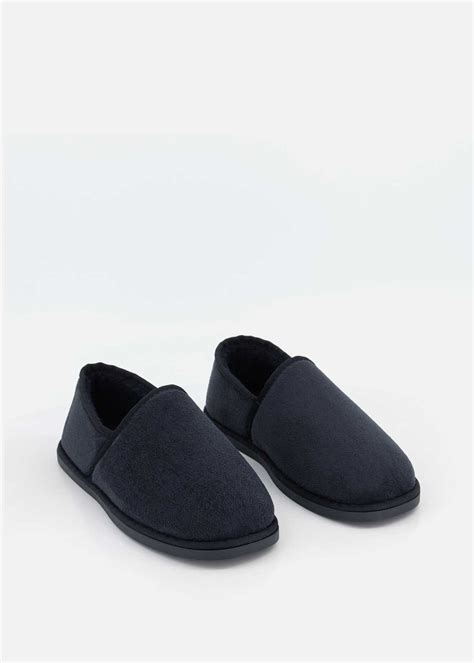 Closed Micro Suede Mule Slipper Za