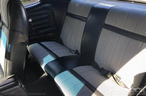 1969 Mustang Coupe Interior Rear