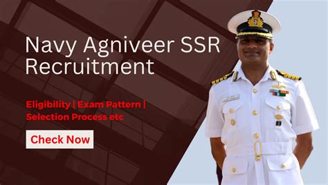 Navy Agniveer SSR Recruitment 2022 2023 Notification Released Apply