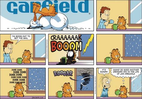 Garfield By Jim Davis For February Gocomics In