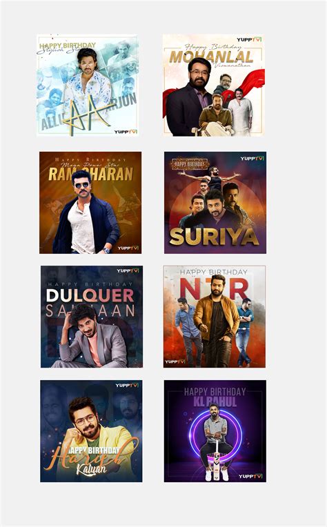 Actors Birthday Creative on Behance