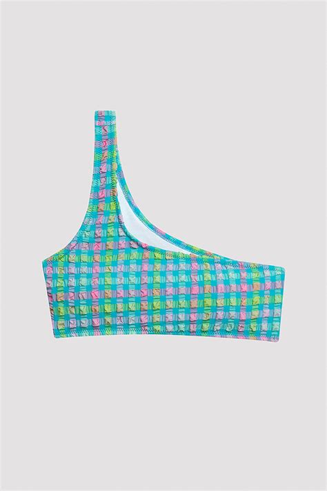 Gen K Z Nancy Tek Omuz Ok Renkli Bikini Tak M Pl Ghmxp Iy Mix Ok Renkli Penti