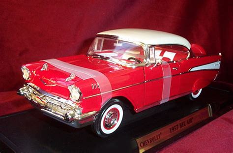 1957 Chevrolet Bel Air Red Yatming 118 Diecast Car Scale Model Porn Sex Picture