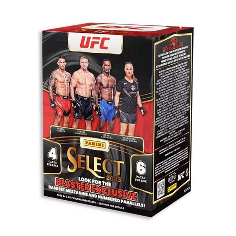 2023 Panini Select UFC 6-Pack Blaster Box | DA Card World