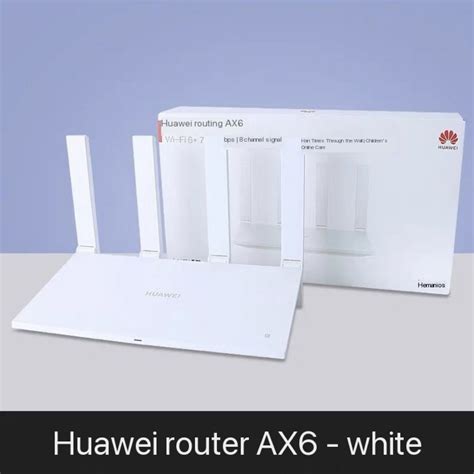 Huawei WiFi 6+ Router AX6 Gigabit Port 7200Mbps Home Wireless Hongmeng ...