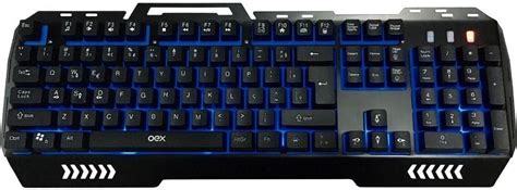 Teclado Multimidia Oex Gamer Fusion C Teclas Anti Ghosting E Led