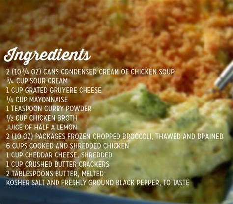 Paulas Chicken Divan With Broccoli And Cheese Recipe Paula Deen Recipe Classic Chicken