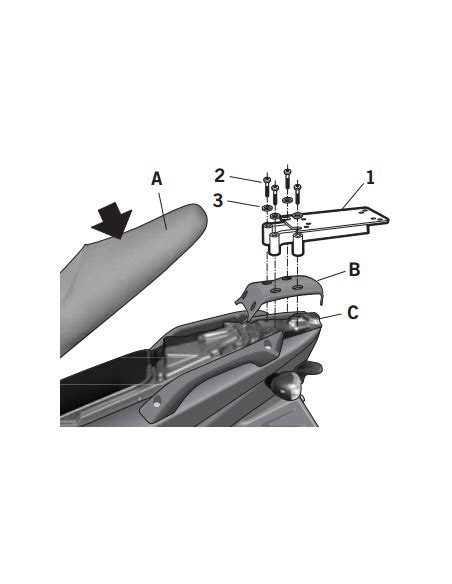 Anclaje Soporte Maleta Trasera Para Gilera Runner