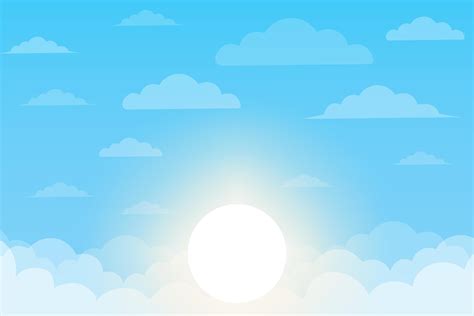 Blue sky vector background 1947724 Vector Art at Vecteezy