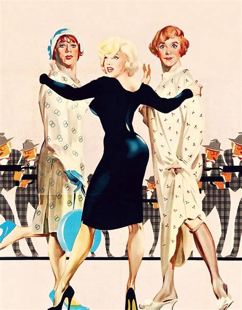 Italian Poster Of Some Like It Hot In 2023 Marilyn Monroe Movies Some Like It Hot Marilyn