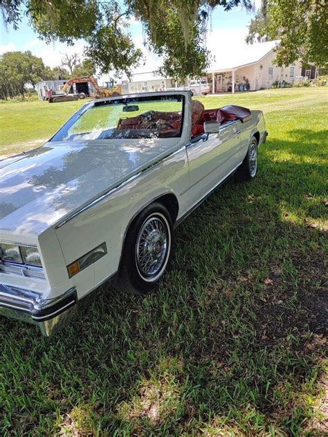 Cadillac Eldorado White Fwd Automatic Biarritz For Sale