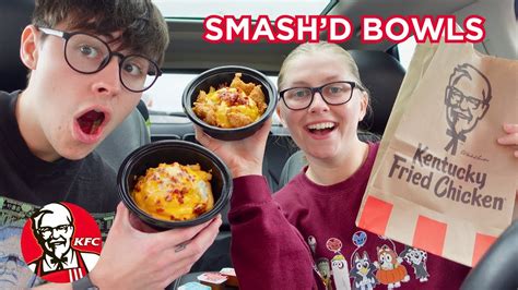 New KFC SMASH D Bowls YouTube