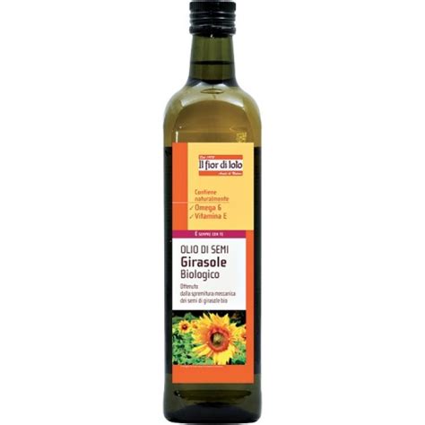 Fior Di Loto Olio Di Semi Di Girasole Biologico 750ml