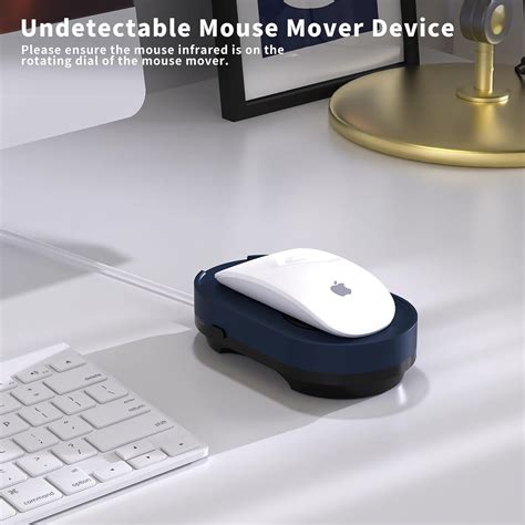 Jerryrun Mouse Jiggler Undetectable Mouse Mover Device Wiggler Shaker