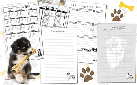 Agenda Scolaire Berger Australien Chien De Race Berger