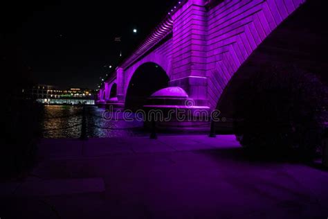 London Bridge in Lake Havasu City, Arizona Stock Image - Image of autumn, evening: 234299603