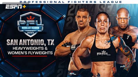 2024 Pfl Regular Season Heavyweights And Womens Flyweights Main Card