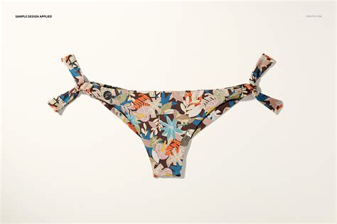 Side Tie Bikini Mockup Set 2 On Behance