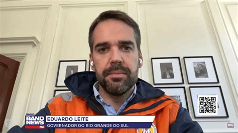 Ap S Cr Ticas Eduardo Leite Pede Desculpas Por Fala Pol Mica Doa Es