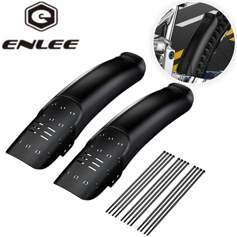 Enlee Bicycle Fenders Mountain Road Bike Mudguard Front Rear Tire Wheel