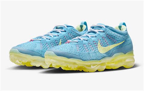 Nike Air VaporMax 2023 Flyknit Baltic Blue Details · JustFreshKicks