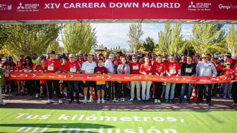 Mitsubishi Patrocina La Xiv Carrera Down Madrid