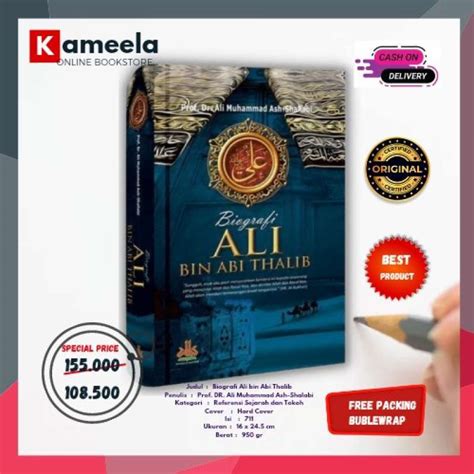 Jual Buku Biografi Ali Bin Abi Thalib Original Lengkap Pustaka Al