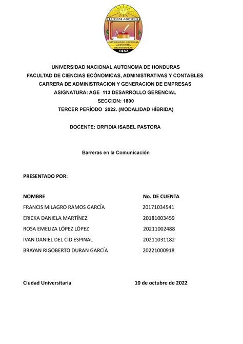 Del Cid Iván Ensayo Universidad Nacional Autonoma De Honduras Facultad De Ciencias EcÓnomicas