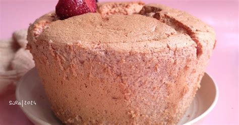 Resep Strawberry Chiffon Cake Oleh Sira Ummutsa Cookpad