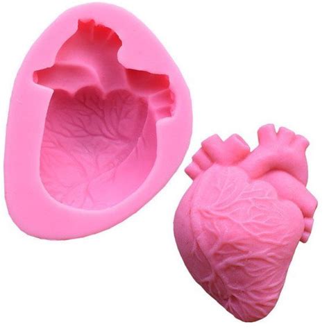 Realistic Heart Mold Veiny Shaped Mini Real Looking Human Etsy Cake