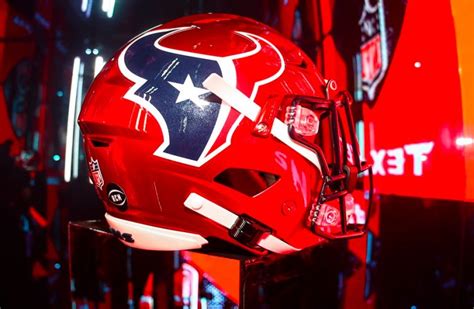 Houston Texans Introduce New “Battle Red” Alternate Helmet ...