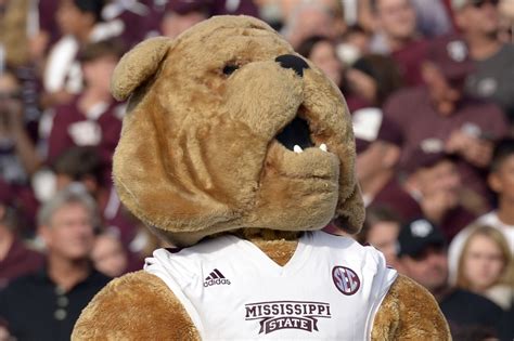 Mississippi State mascot injured by ESPN TV cart - SBNation.com