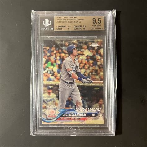 Yahoo オークション Cody Bellinger 2018 Topps Chrome Sapphire Sup