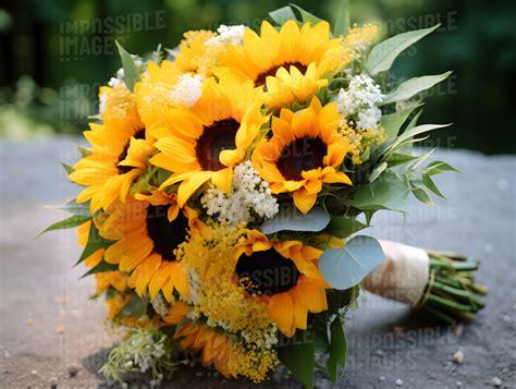 Bouquet of sunflowers - Impossible Images - Unique stock images for ...