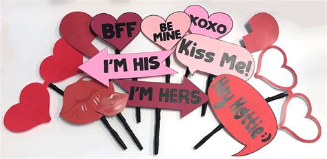 Valentines Day Props Ideas Fun Party Props For Your Celebration