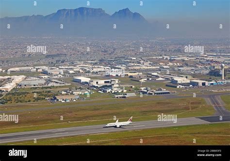 Aerial photo of Cape Town International Airport Stock Photo - Alamy